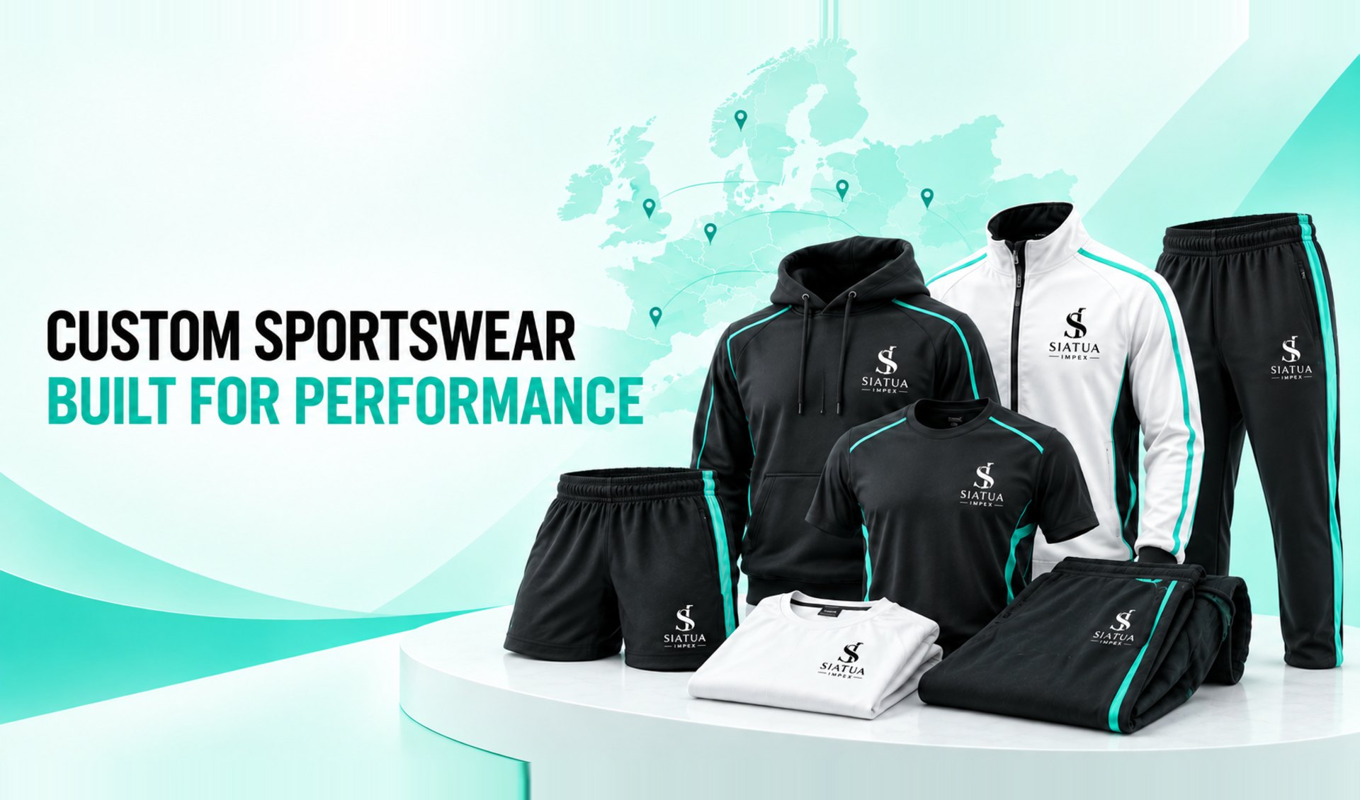 Custom sportswear built for performance by Siatua Impex